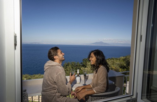 Anacapri Apartment | Villa D'Alessandro Tatiana: Private Apartment with Jacuzzi