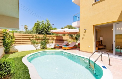 Gouvia Villa | Villa Tessera Daphne: Family-Friendly with Private Pool