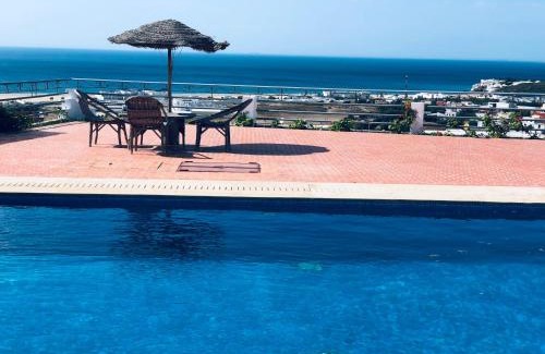 Jbila Villa | Villa Dar Jbila Tanger: Oceanfront Retreat with Pool & Pets