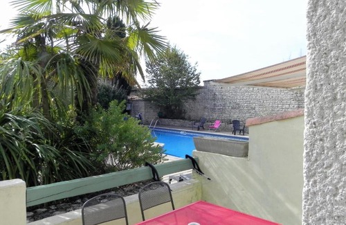 La Flotte House | Villa Del Re: Oceanfront Retreat with Private Pool Access