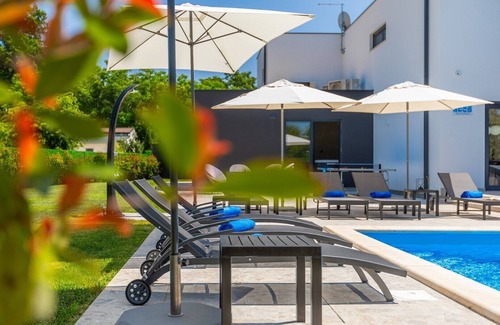 Municipality of Zminj Villa | Villa Dell Re: Private Pool Retreat with Spa and Hot Tub