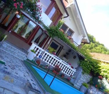 Kulen Vakuf House | Villa Dino: 4-Star Retreat with Private Beach & Pool