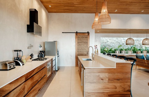 Santa Teresa Villa | Villa Divina: Oceanview Retreat with Infinity Pool & Spa