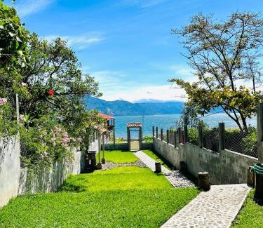 San Pedro La Laguna House | Exceptional Villa Don Pedro with Private Beach Access