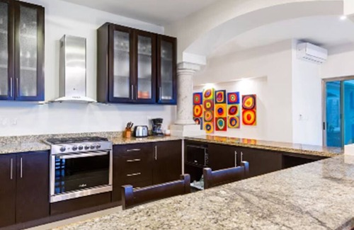 Playacar Beach Villa | Villa El Dorado is a chic contemporary oceanfront private oasis