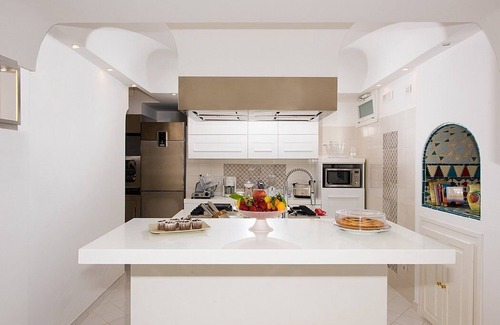 Positano Villa | Villa Eleganza: Beachfront Bliss with Free Wi-Fi & Pool