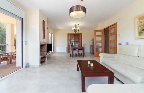 Calonge Villa | Villa Elodia: Garden Oasis with Pool & Ocean View
