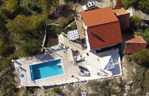Slivno House | Tranquil Villa Elysium with Heated Pool and Ocean Views