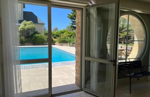 Pornichet House | Seaside Villa with Pool Near Château des Tourelles