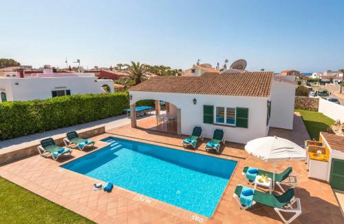 Cap d'Artrutx Villa | Discover Villa Enrich: Family-Friendly with Pool Access