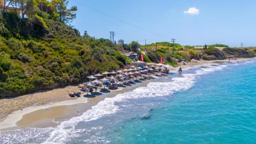 Minia Villa | Villa Erato - Elysian Villas, Steps from the Beach & Pool