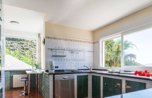 Salobrena Villa | Villa Esmeralda: Private Heated Pool & Oceanfront Serenity