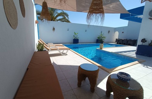 Djerba Villa | Villa Evasion Djerba with swimming pool ideal for families 6 km from the beach