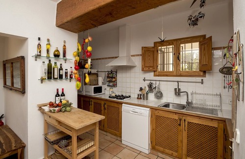 Cala Comte Villa | Stylish Villa for 4 with Ocean View, Steps from the Beach