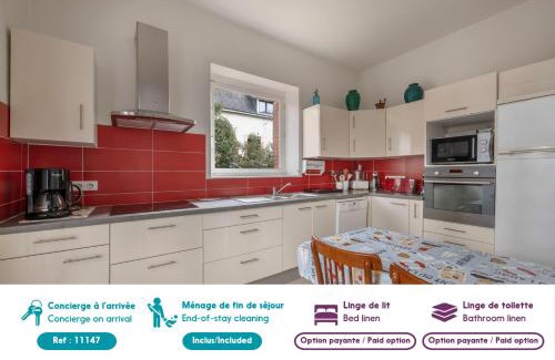 Saint-Brevin-l'Ocean House | Family Villa Steps from L’Océan Beach, Rated 9.3/10