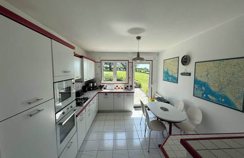 Kerherou Villa | Family Beachfront Villa with Ocean View & Pool Access