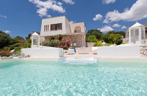 Castro Marina Villa | Relax at 183 Villa Fanò with Private Pool & Ocean Views