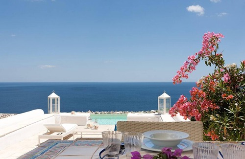 Castro Marina Villa | Relax at 183 Villa Fanò with Private Pool & Ocean Views