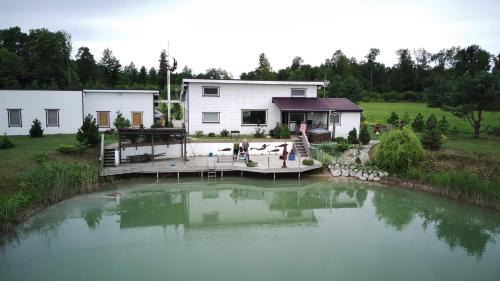 Klaipeda District Municipality Villa | Villa Feniksas: Oceanfront Retreat with Hot Tub & Pet Friendly