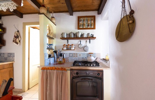 Oliena Villa | Villa Ferulas: Ocean View Retreat with Wi-Fi & A/C