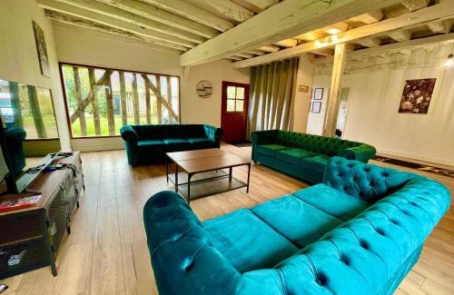 Choue Villa | Relax at Villa Festive: Private Pool Getaway near Paris