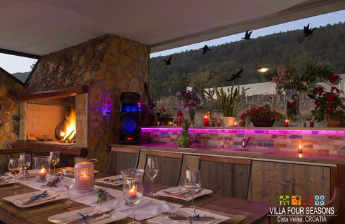 Velika Cista Villa | Villa Four Seasons: Heated Pool, Ocean View & Spa Retreat