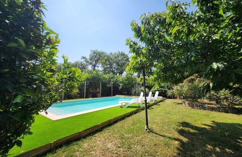 Saint-Julien-de-Peyrolas House | Pet-Friendly Villa with Private Pool and Garden Escape