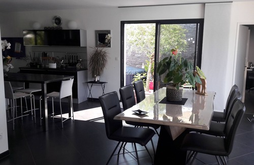 Saint Laurent de la Pree Villa | Contemporary Villa Aixkeys with Pool, 5 Min to Fouras Beaches