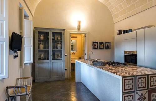 Giuggianello Villa | Villa Fragranza: Elegant Two-Story House with Pool Access