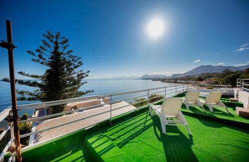 Casteldaccia Villa | Relaxing Villa Francesca: Oceanfront Retreat in Sicily
