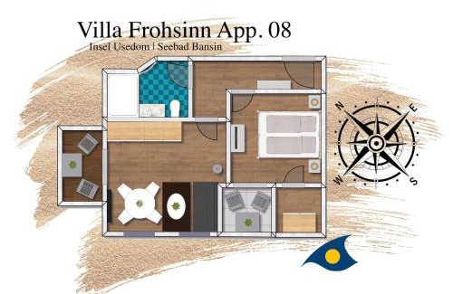 Seebad Bansin Villa | Villa Frohsinn 08: Family-Friendly Retreat with Top Rating