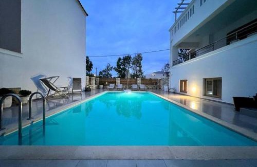 Panormos Villa | Villa Gagra: Private Pool Retreat with Ocean Views, 9.9/10 Rated