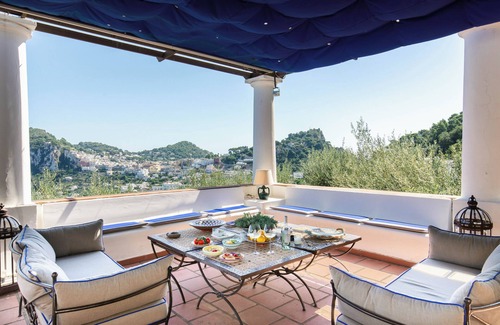 Marina Grande Villa | Villa Ginestra: Family-Friendly Getaway with Great Amenities