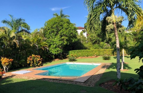 Rio San Juan Villa | Villa Hacienda De La Luna - Steps from the Beach & Poolside Fun