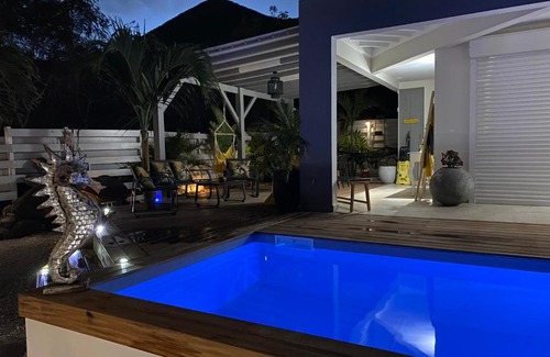 Cul de Sac Villa | Villa Hippocampe: 4-Star Retreat with Pool & Family Amenities
