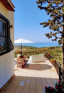 Sciacca House | Tranquil Villa Surrounded by Olive Trees with Ocean Views