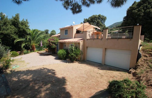 Bastelicaccia House | Villa in Bastelicaccia: Oceanfront Views of Ajaccio Bay