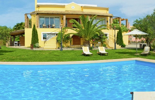 Vassilatika Villa | Elegant Villa in Paleokastrites with Pool and Garden