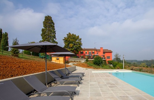 Fubine Villa | Enchanting Villa in Piedmont with Private Pool & Vineyard Views