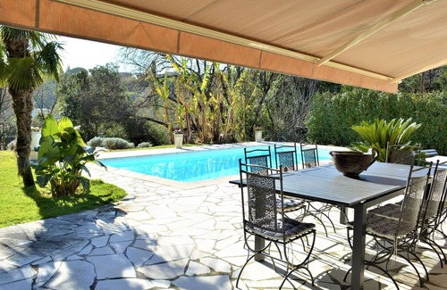 Saint-Paul-de-Vence Villa | Serene Villa in Saint Paul de Vence with Inviting Pool
