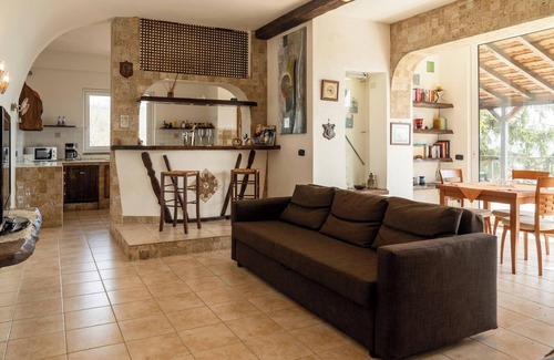 Piedimonte Etneo Villa | Villa "In the Green" with Sea View, Pool & Spa Amenities