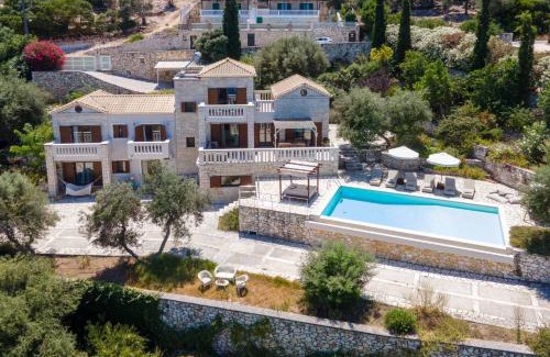 Paxos Villa | Villa Ionia: Poolside Haven with Breathtaking Sea Views