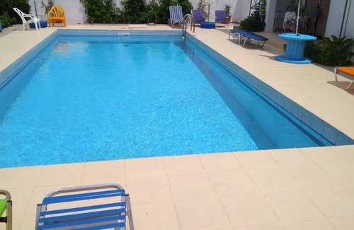 Gournai Apartment | Villa Irene 8: Two Storey Apartment Steps from Sandy Beach