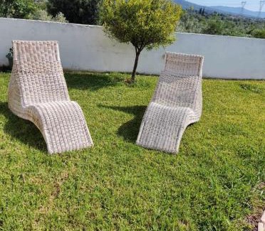 Eretria Villa | Idyllic Villa IRENE Evia: Pool & Steps to the Beach