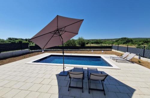 Municipality of Posedarje Villa | Villa Ispo Volta: Oceanfront Retreat with Pool & Top Rating