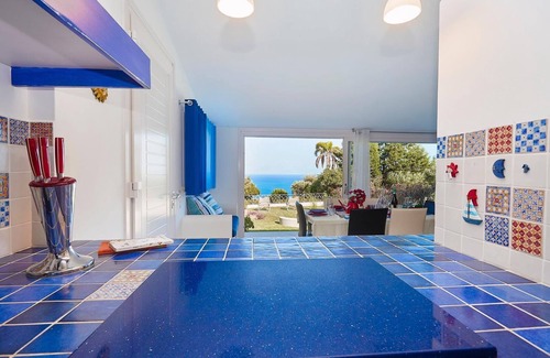 Scopello Resort | Villa Pandora with swimming pool and panoramic view