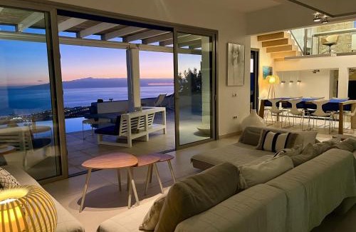 Costa Adeje Villa | Villa Itaca: Scenic Pool with Ocean Views & Top Rating