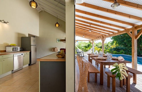 Capesterre-de-Marie-Galante Villa | Relax at Villa Jacaranda with Pool and Family Amenities