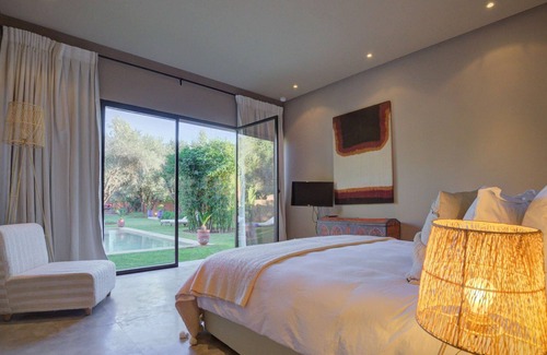 Chwiter Villa | Villa Jardin BLEU in the countryside of Marrakech with private pool