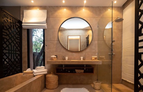 Chwiter Villa | Villa Jardin BLEU in the countryside of Marrakech with private pool